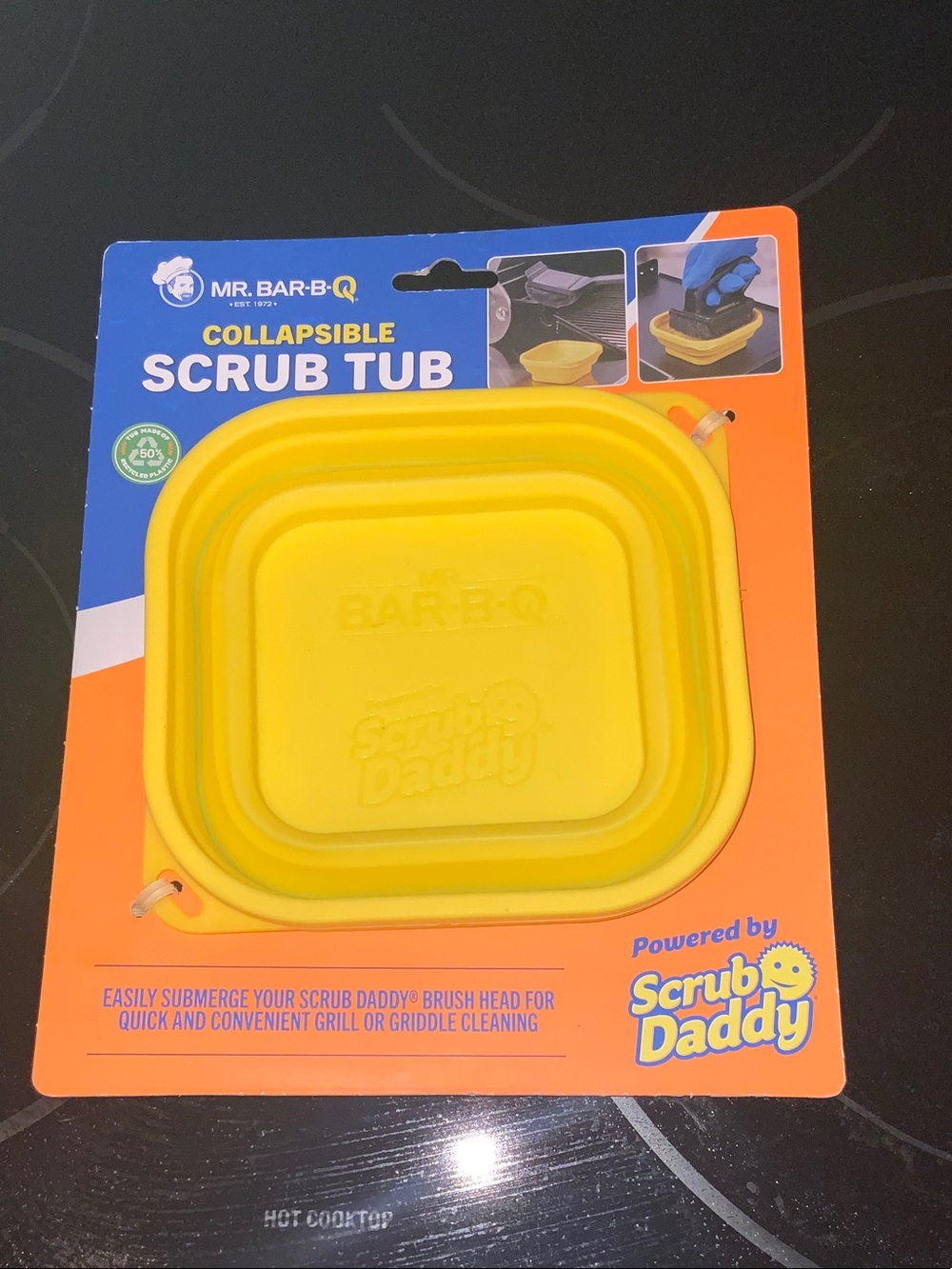Scrub Tub - Collapsible Yellow Scrub Daddy Accessory